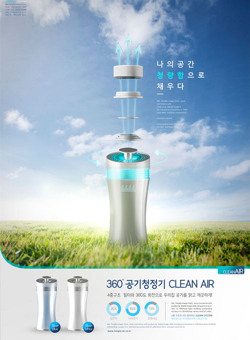 m243大自然环境室内外空气绿色环保科技电器电子产品psd分层素材 淘宝网 网页详情页