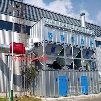 环保型中央除尘设备世纪奥瑞家具厂布袋式除尘器