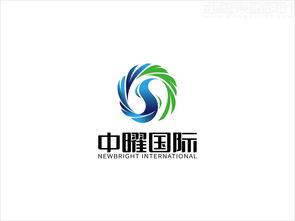 中曜国际环保科技公司标志设计案例图片与创意理念说明 西风东韵